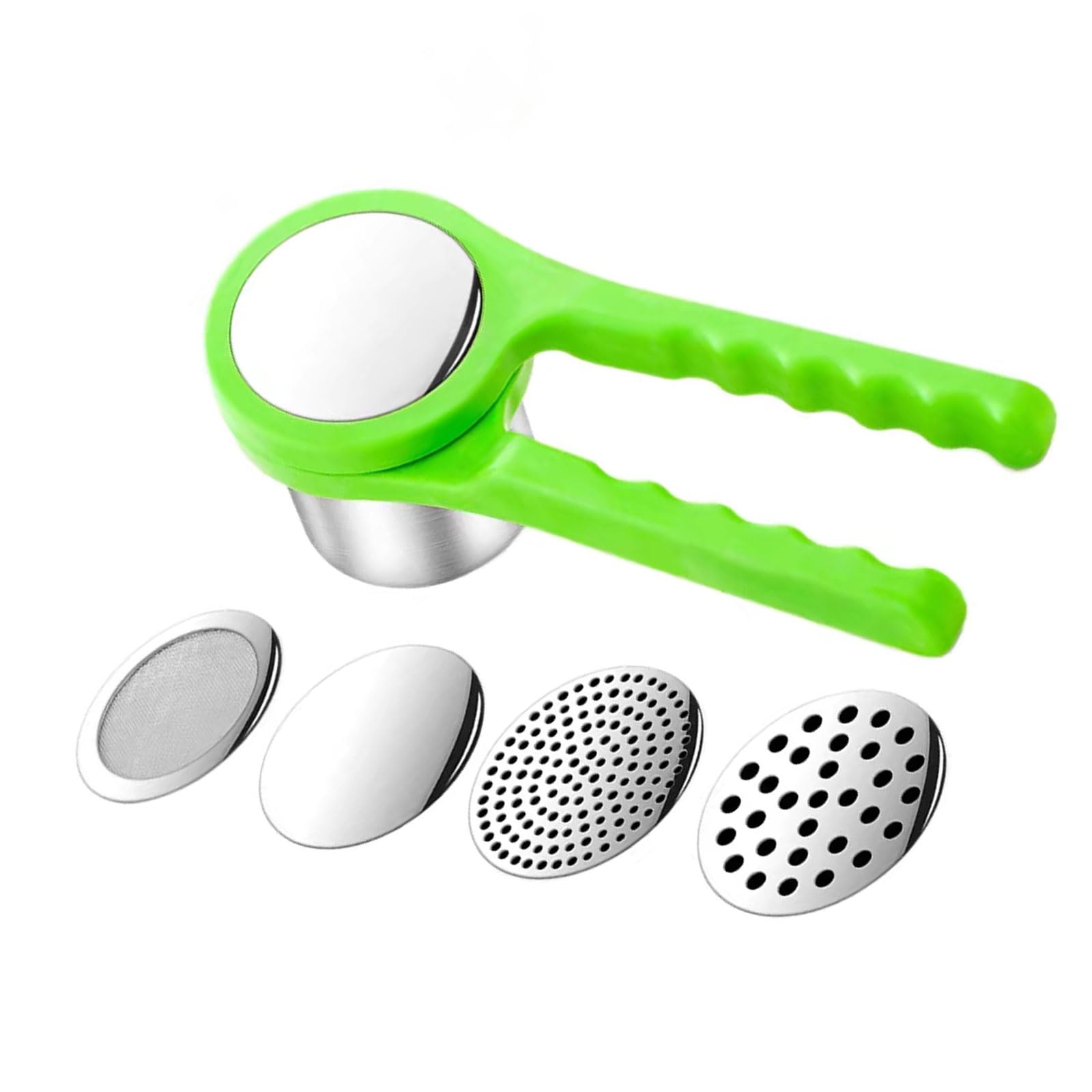 Qusinfc Efficient Manual Press with Unique Twisting Motion Great for Homemade Drinks Sturdy 304 Construction Bend Juicer