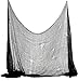 Produktbild Foxxeo Halloween Deko Stoff Dekostoff Tuch Decke Horror Halloweenstoff schwarz Farbe Schwarz