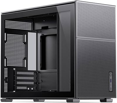 JONSBO D31 MESH mATX Gehäuse, Tempered Glass - schwarz