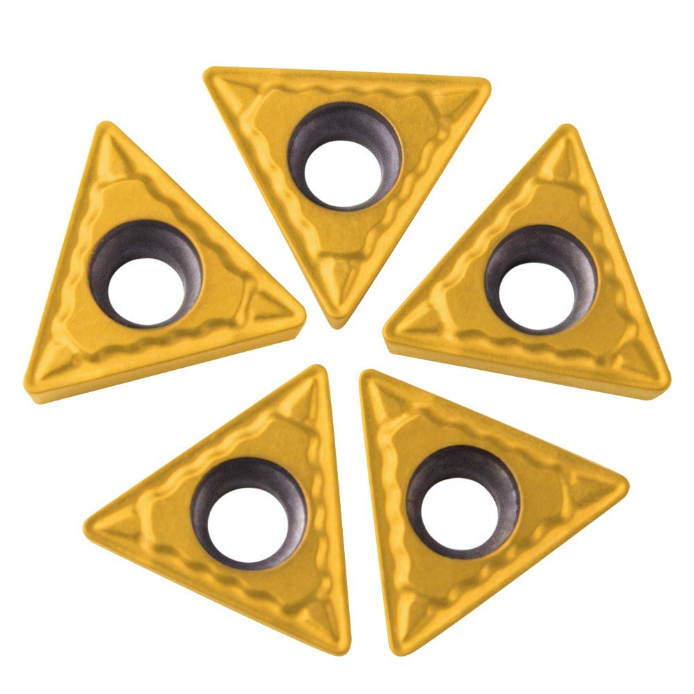 TJATSE TCMT090204 Carbide Turning Inserts Replacement CNC Lathe TCMT Inserts for Lathe Turning