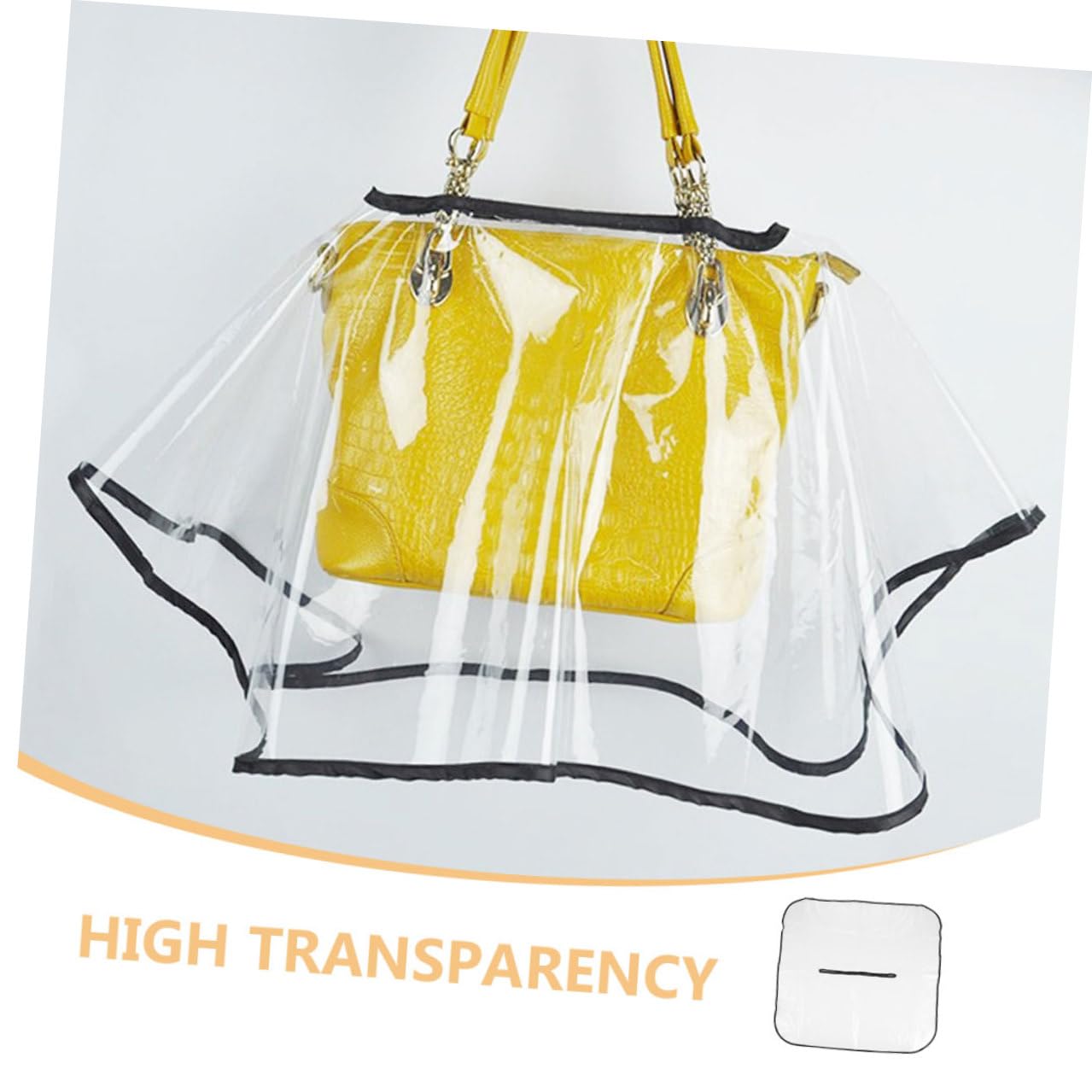 Funda Transparente para Lluvia de Bolso Eva, Pack 2 Unidades