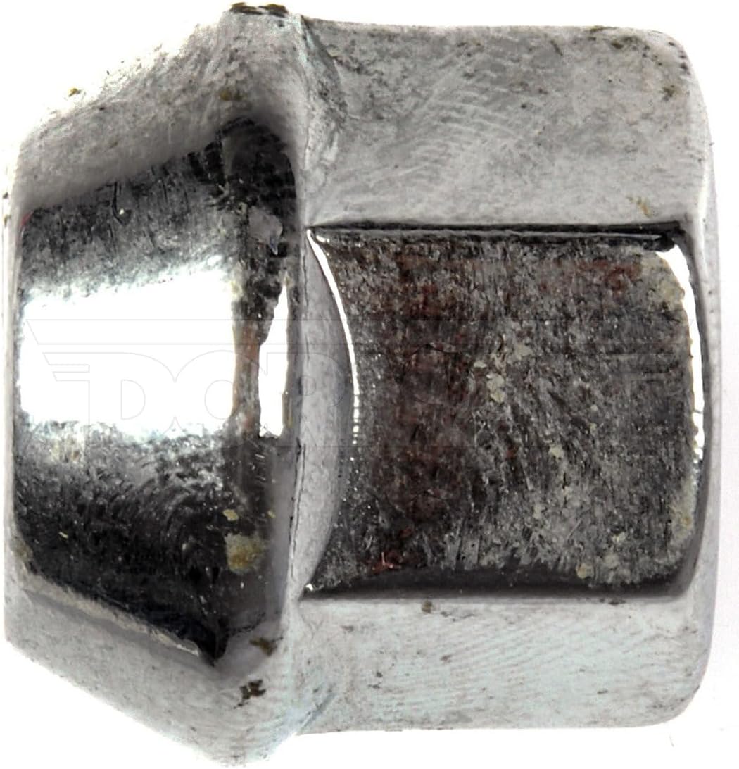 Dorman 611-183 Wheel Nut M12-1.50 Open Bulge Seat - 19 mm Hex, 21.4 mm Length Compatible with Select Models, 10 Pack