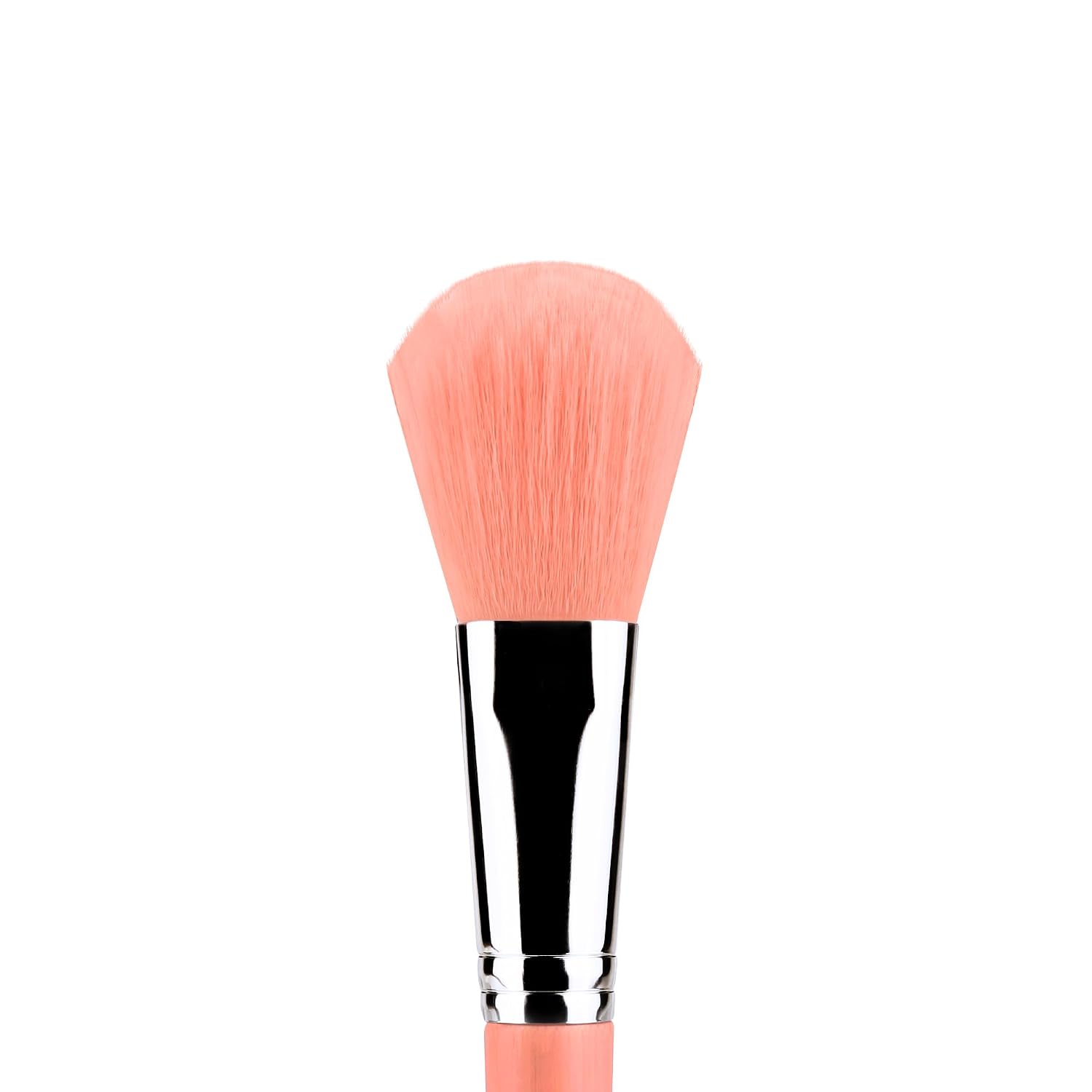 Bdellium Tools Professional Makeup Brush - Pink Bambu Series 980 Large Natural Powder - With Soft Synthetic Fibers, For Airbrushed Finish (Pink, 1pc)