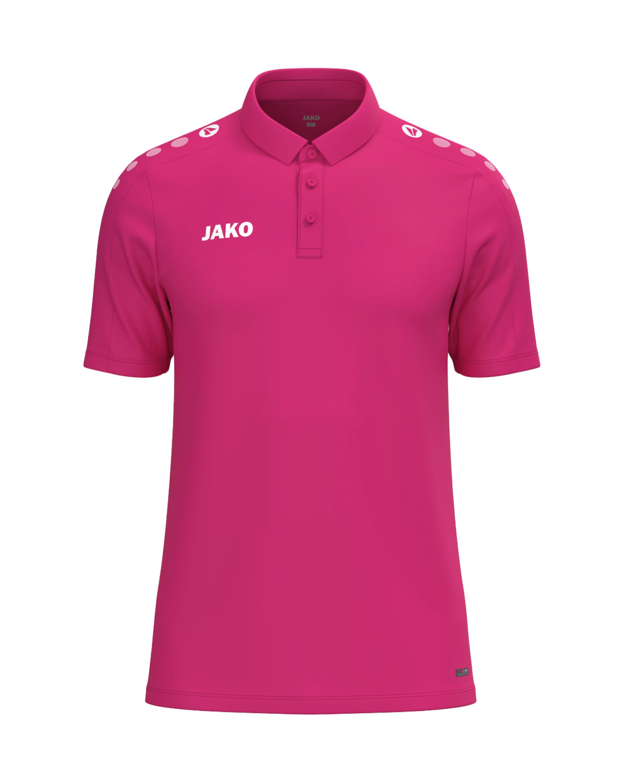 JAKO Polo One – Atmungsaktives, funktionales Poloshirt für Kinder mit Keep Dry-Technologie, 100% recyceltes Polyester, Topmodernes Design