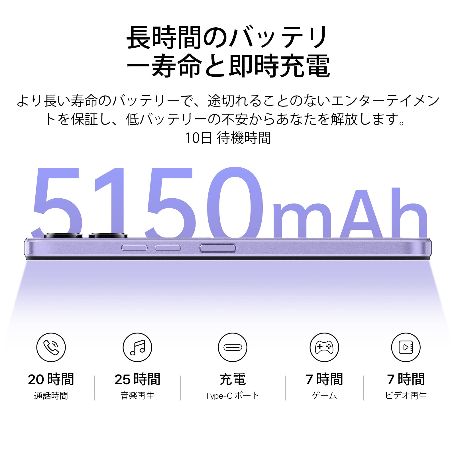 Amazon | UMIDIGI Android 13 スマートフォン本体 G3 Plus 8GB RAM