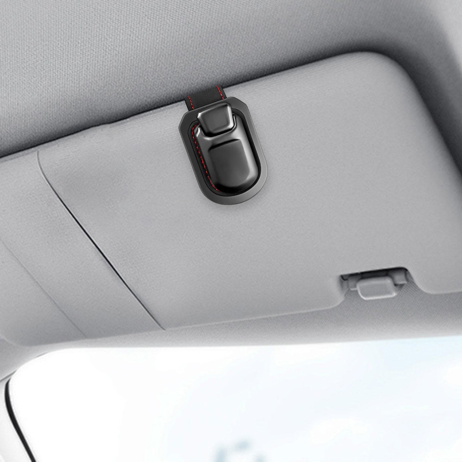 6 Pezzi di Clip a Gancio per Occhiali Da Auto, Custodia per Parasole, Organizer per Occhiali Da Sole, Custodia per Auto, Protezione per, 5 pezzi