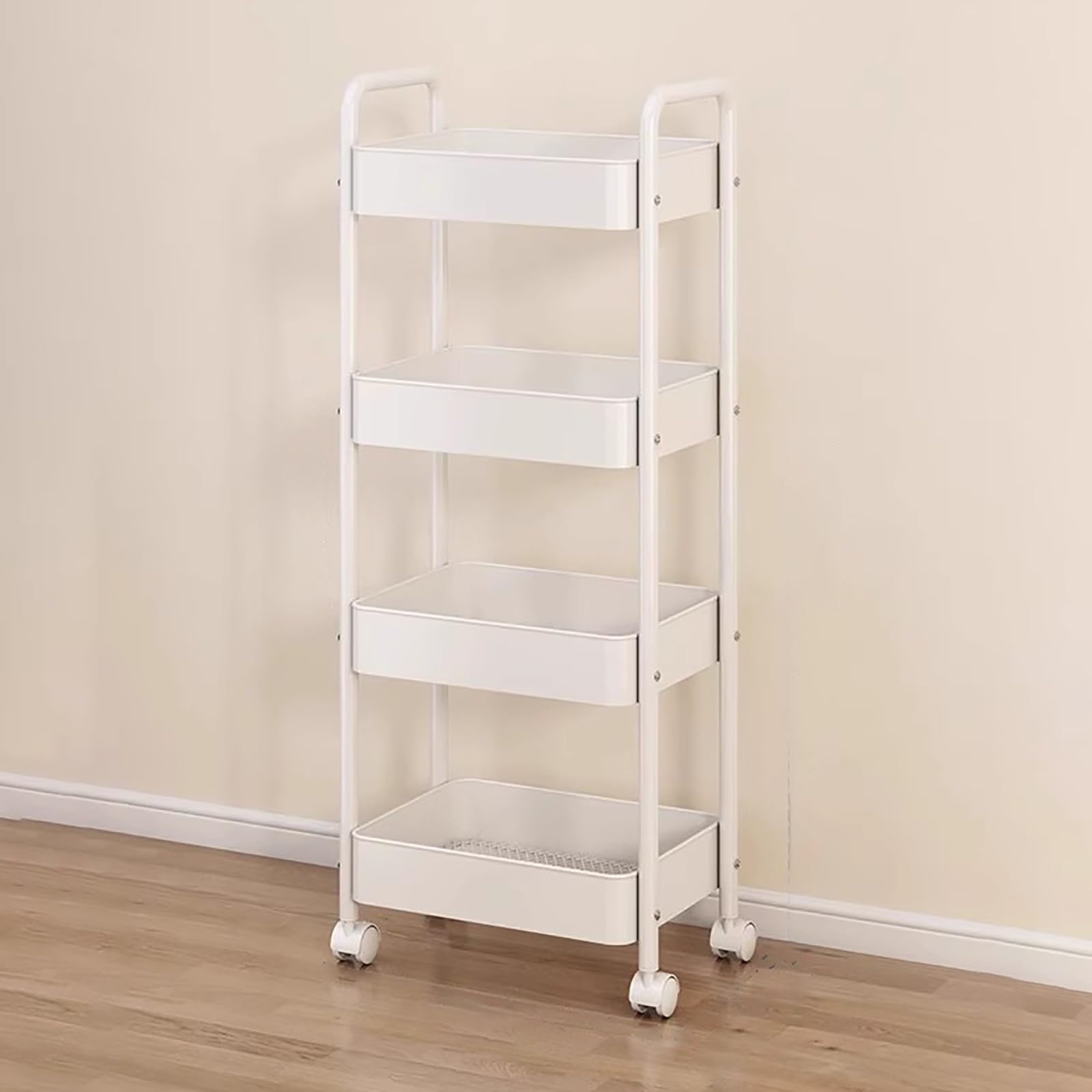 Présentoir de supermarché commercial à collations 4 niveaux étagère de magasin noire