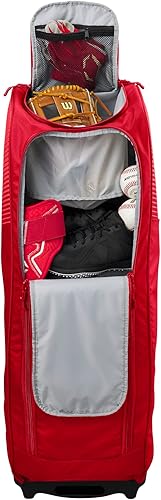 Miniatura 4 de EvoShield Tone Set Bolsa de béisbol con ruedas