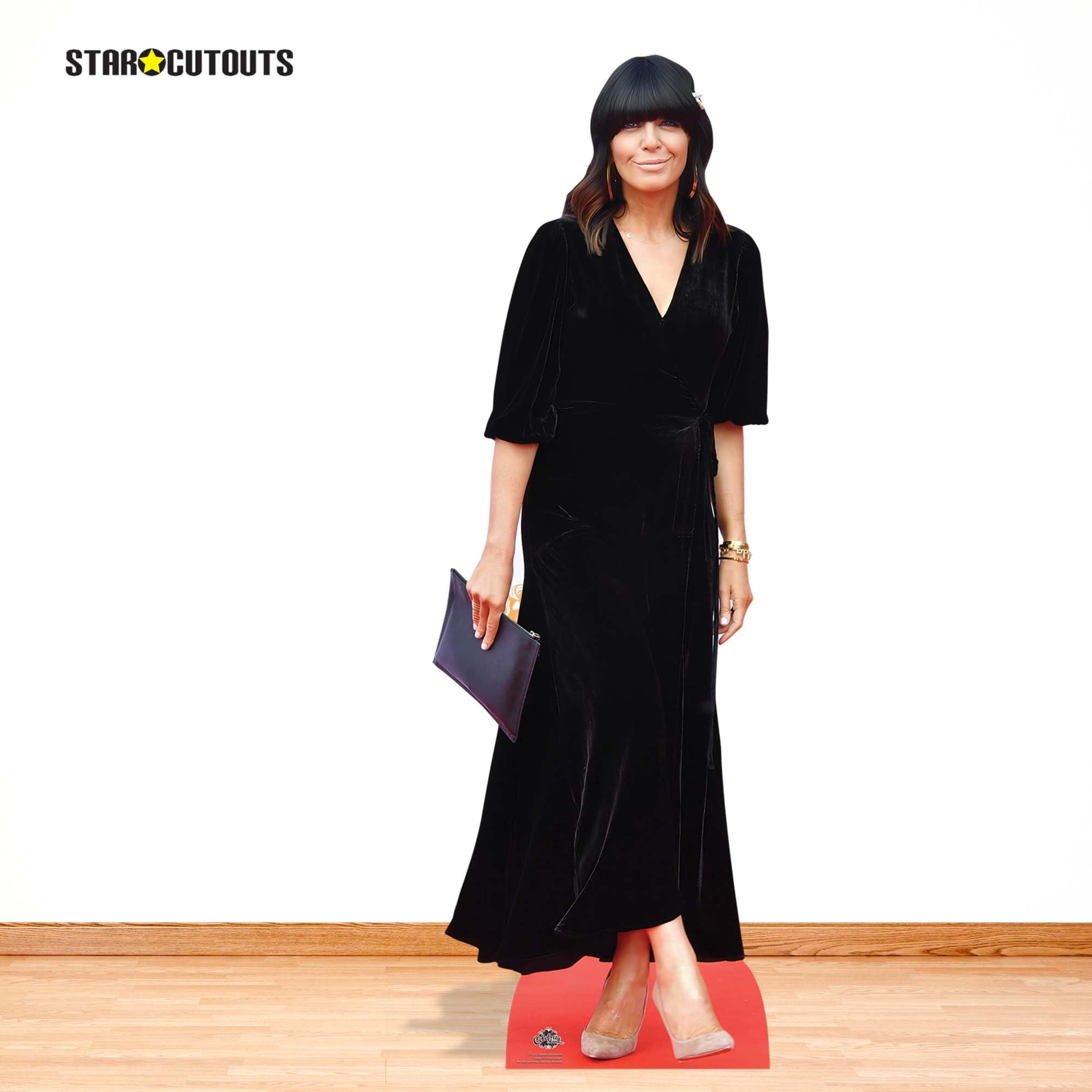 Star Cutouts Claudia Winkleman CS1222 Découpe en Carton Hauteur 166 cm