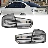 Car LED Tail lights Assembly Fit for BMW F30 F35 F80 (320i 328i 335i M3) 2013-2018, Rear Lamps with Sequential Turn Signal, Reverse Lights, Fog Light, Plug and Play