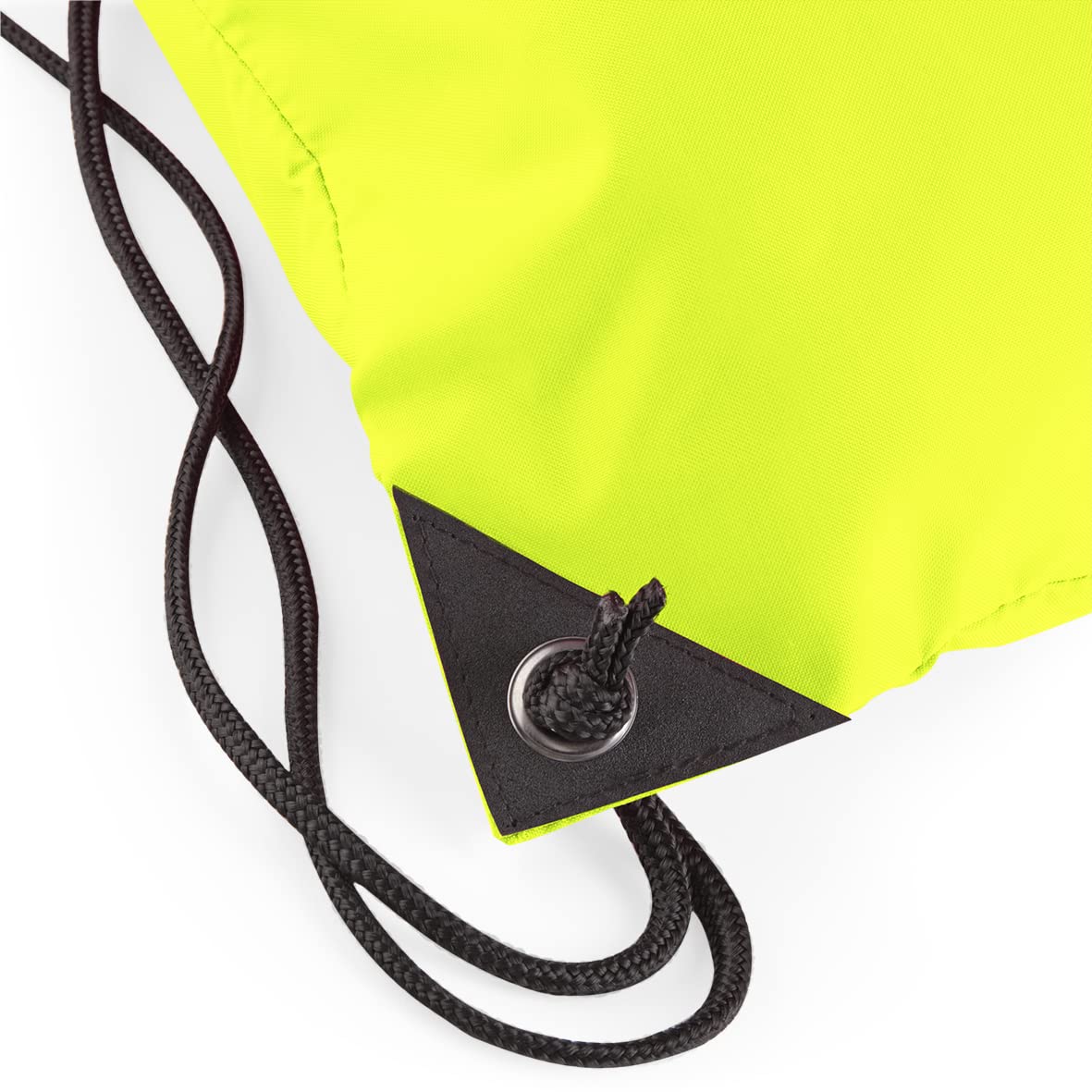 Praktischer Bag Base BG10 Rucksack Fürs Gym, Schuhe & Co. | Neongelb, Wasserfest & Leicht – Ideal Für Sport & Alltag