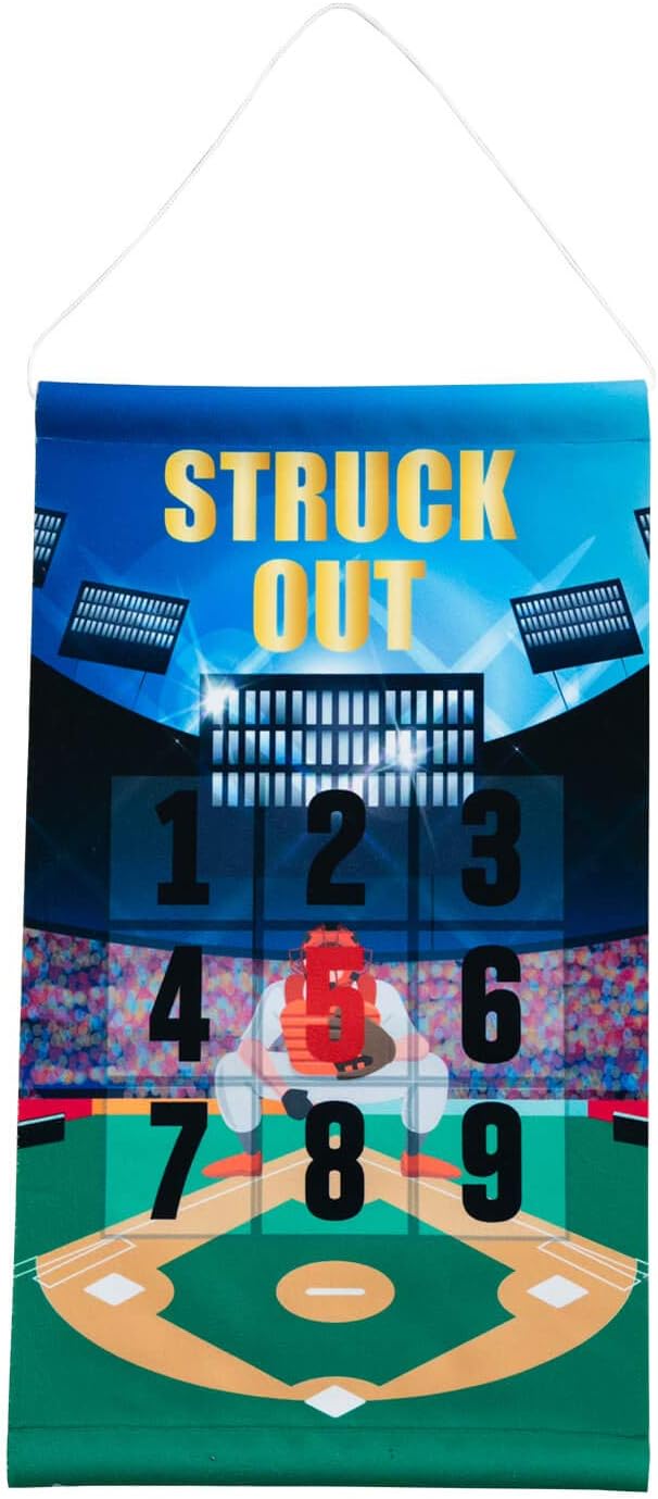 ベースボール ストラックアウト おもちゃ 室内 野球 子供 ボール キャッチボール タペストリー 壁紙 子ども 有名人芸能人 投げるおもちゃ 子供会 ボール投げ 遊び ピッチング 約30 51ｃｍ