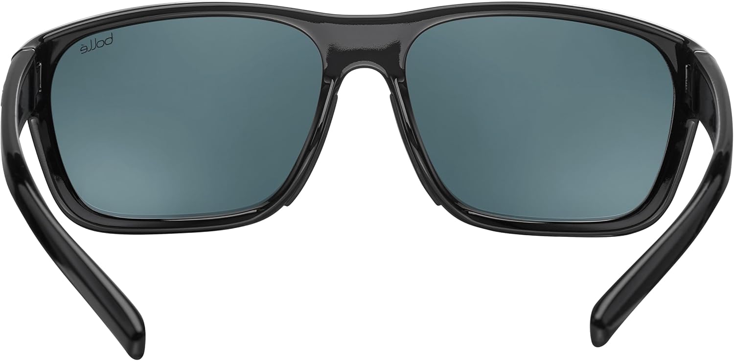 bollé BS022005 Strix Rectangular Sunglasses, Black Shiny - TNS - Image 3