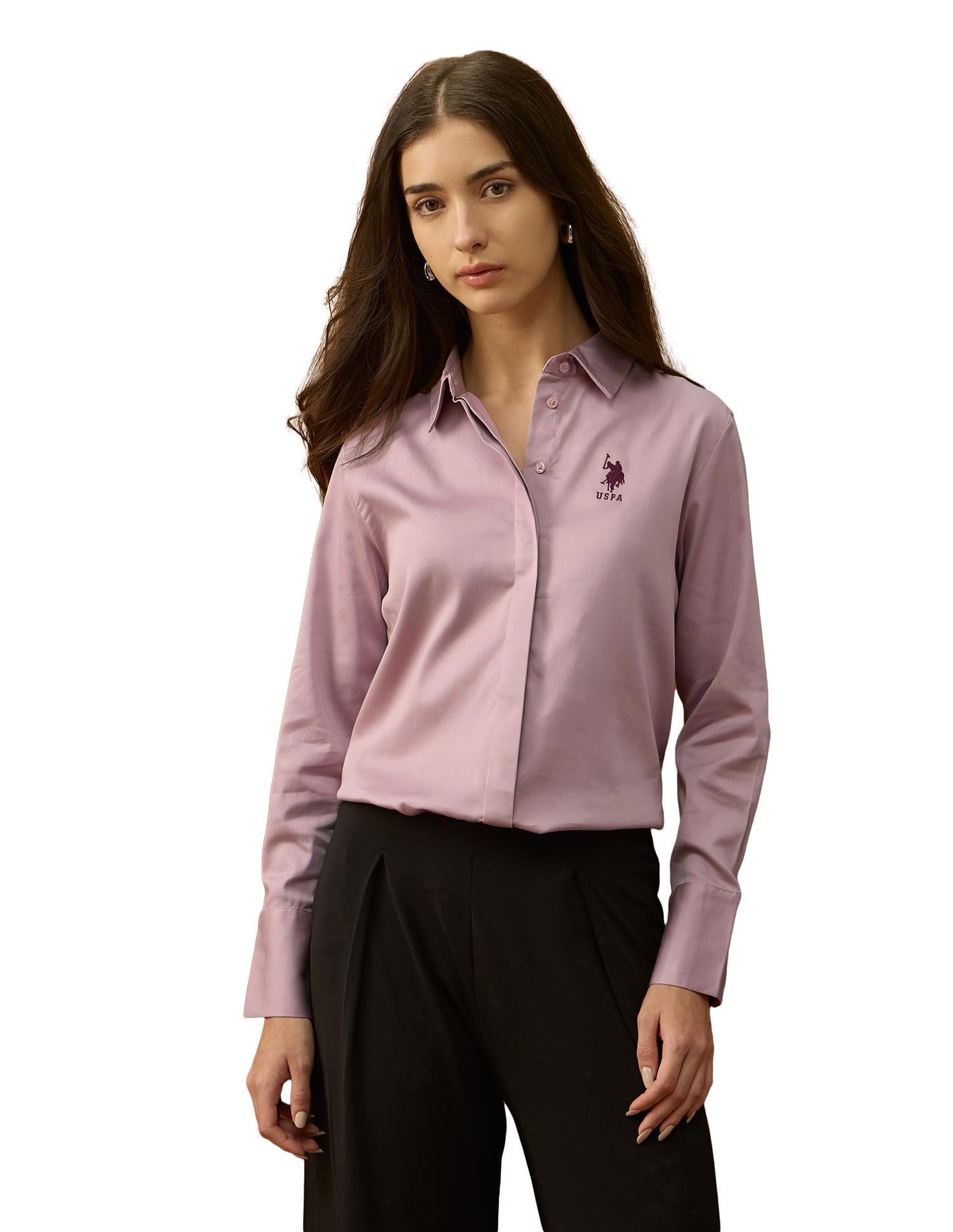 Cotton Sateen Regular fit Shirt-picture-29
