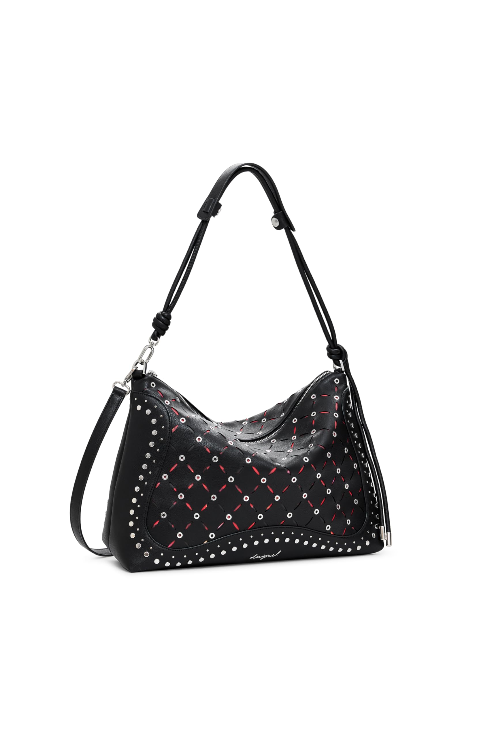 Sac à épaule Desigual Leiria Yankee en noir - Élégance et praticité
