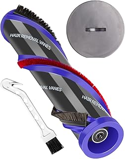 Upgraded Version Anti-Tangle with End Cap For Dyson Roller Brush Replacement V11 Torque, V11 Animal+, V11 Absolute and V15 Detect, Part Number 971655-01 and 970135-01