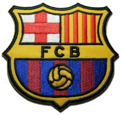 FCB Barcelona Espagne Fc Patch Patch Sew Iron on Logo Embroidered Badge Sign Emblem Costume by Dreamhigh_skyland