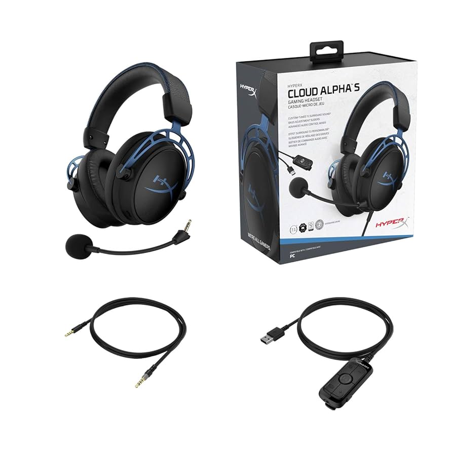 Amazon.co.jp: HyperX Cloud Alpha S ゲーミング ヘッドセット