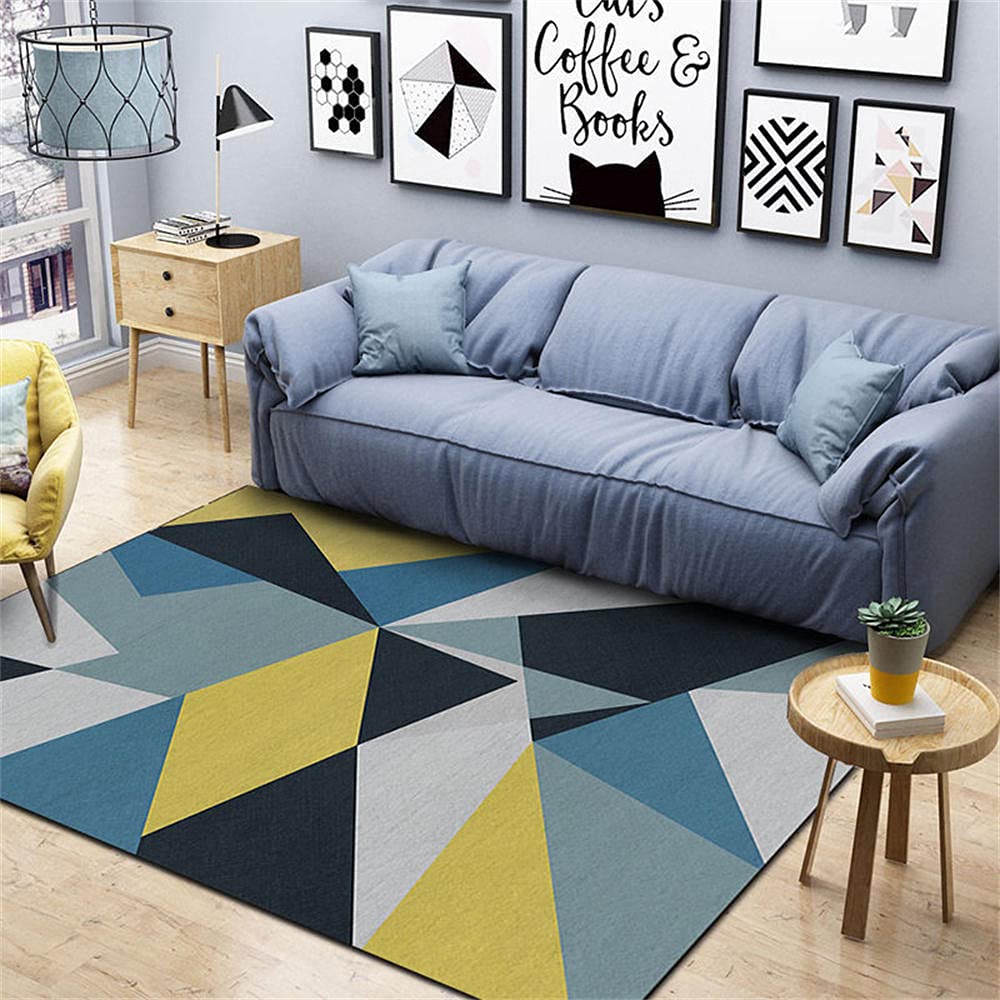 Tapis chambre ado puzzle multicolore 80X160cm pour isoler un sol froid et relooker une pièce