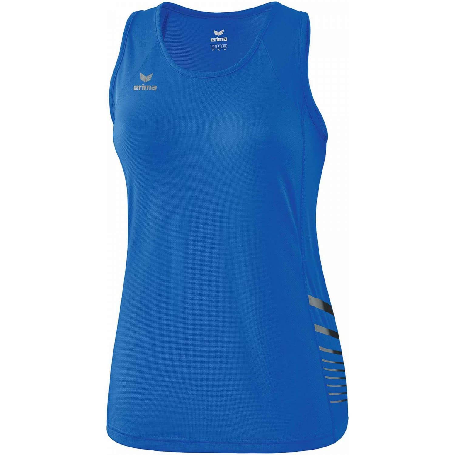 Erima Women Race Line 2.0 Running Singlet - New Royal, Size 40
