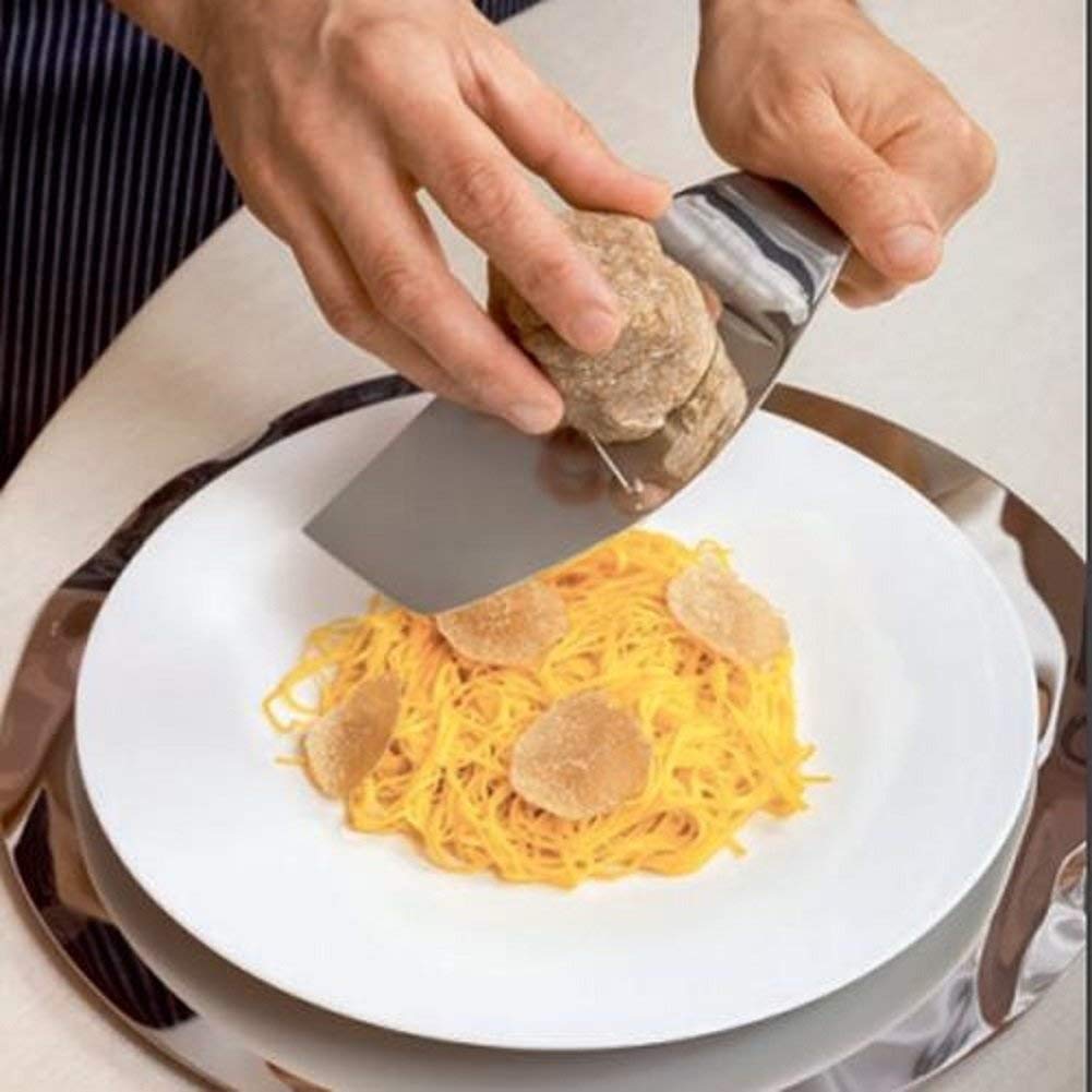 Image secondaire de Alessi UNS04 Alba Mandoline à Truffes Design Acier Inoxydable Argent
