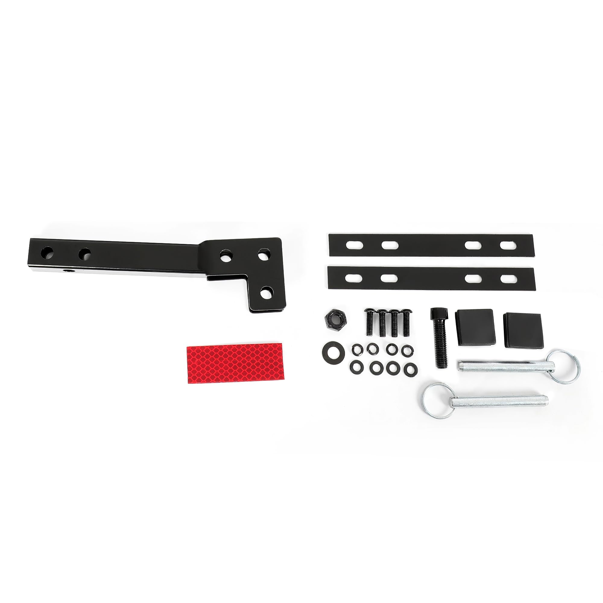 ECOTRIC Cesta plegable trasera compatible con la mayoría de scooters Pride Mobility impermeable, hecha de acero y funciona con receptor de 1 pulgada, cesta de carga, color negro