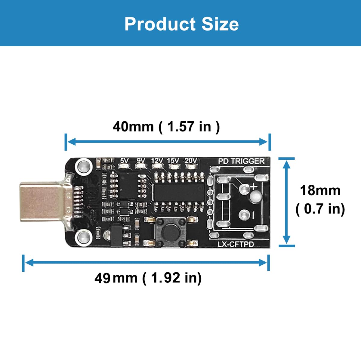 Adjustable 54 V Maximum Voltage Output Power Supplies Trigger Device ...