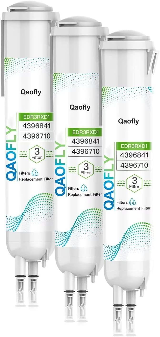 Qaofly 4396841 EDR3RXD1 Water Filter Cap Replacement
