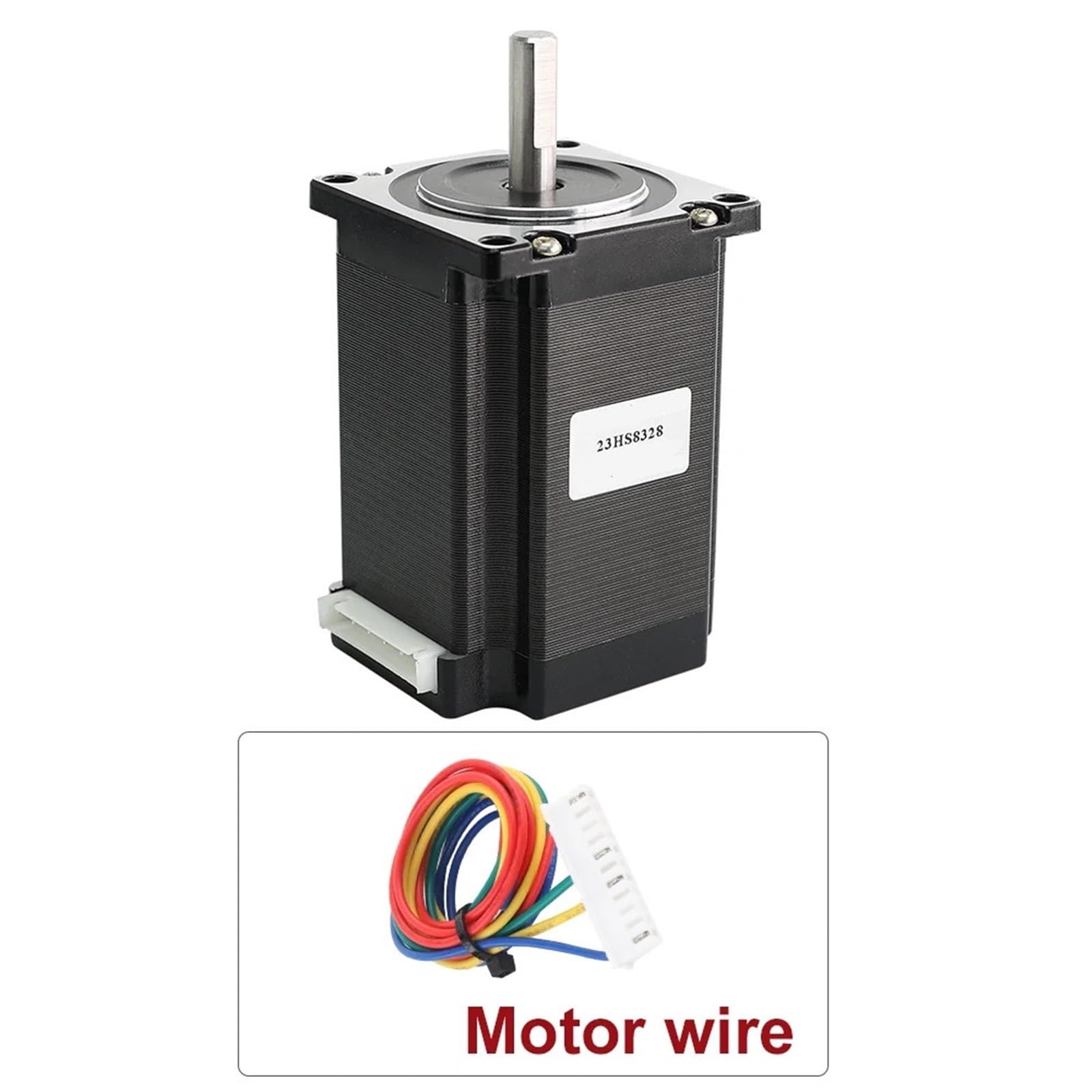 Nema 23 Schrittmotor 2,8 A 220 N.cm 4-Leiter 57 mm Flansch Schrittmotor for Schneckenradkantenmaschine 23HS8328 Schrittmotor 24 V