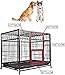 Heavy Duty Dog Crate Cage, Dog Crate, Dog Cage Small, Medium And Large Dog Cage, Cathrow, Rottweiler, Dogo, Foxhound, Golden Retriever, Three Sizes, 25-60kg Pet Dog, All Metal Material, Sturdy And Dur
