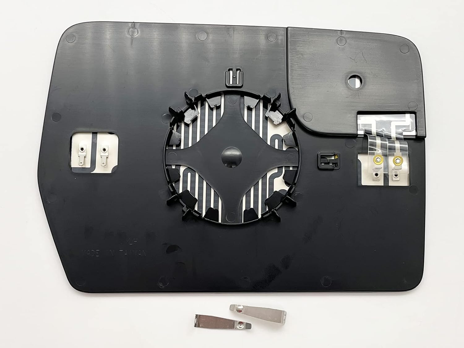 APA Replacement for Mirror Glass with Spotter Glass Heated 2011-2014 F150 Pickup Truck Driver Left Side BL3Z17K707E FO1324145