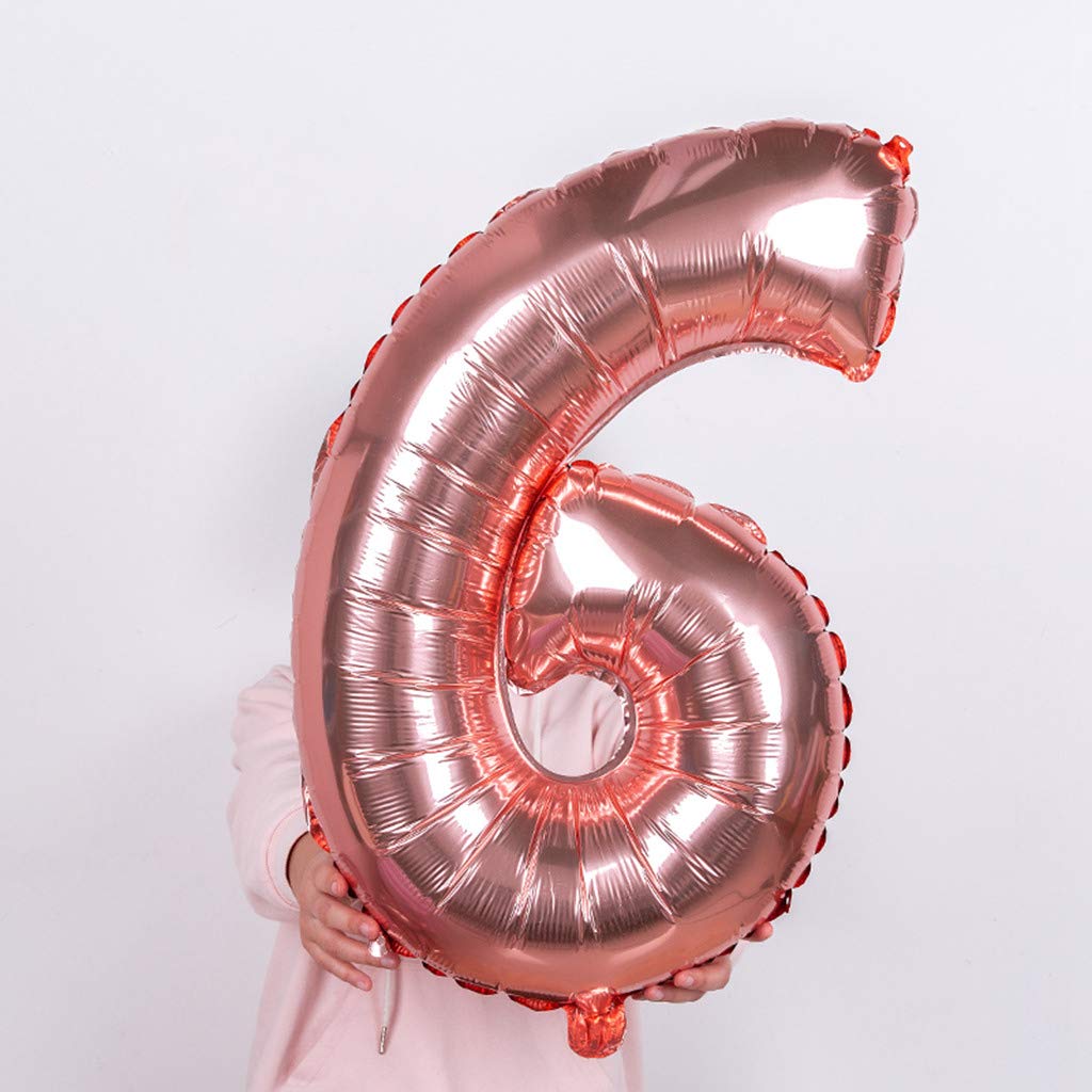 Decorazione 16° compleanno ragazza, palloncino oro rosa 16