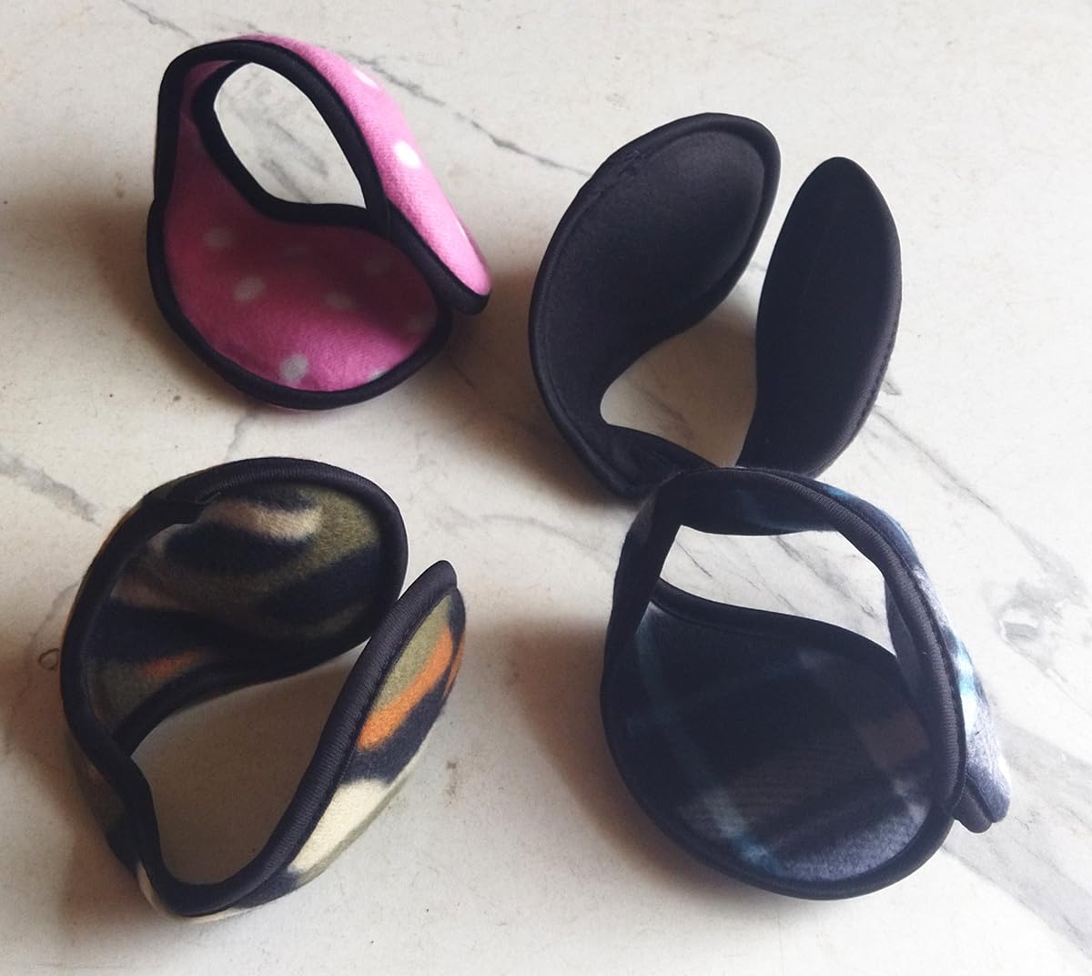 Seasons Winter Outdoor Ear Muffs/Warmer for Men and Women for protection from Cold (4 Pcs)-image-5