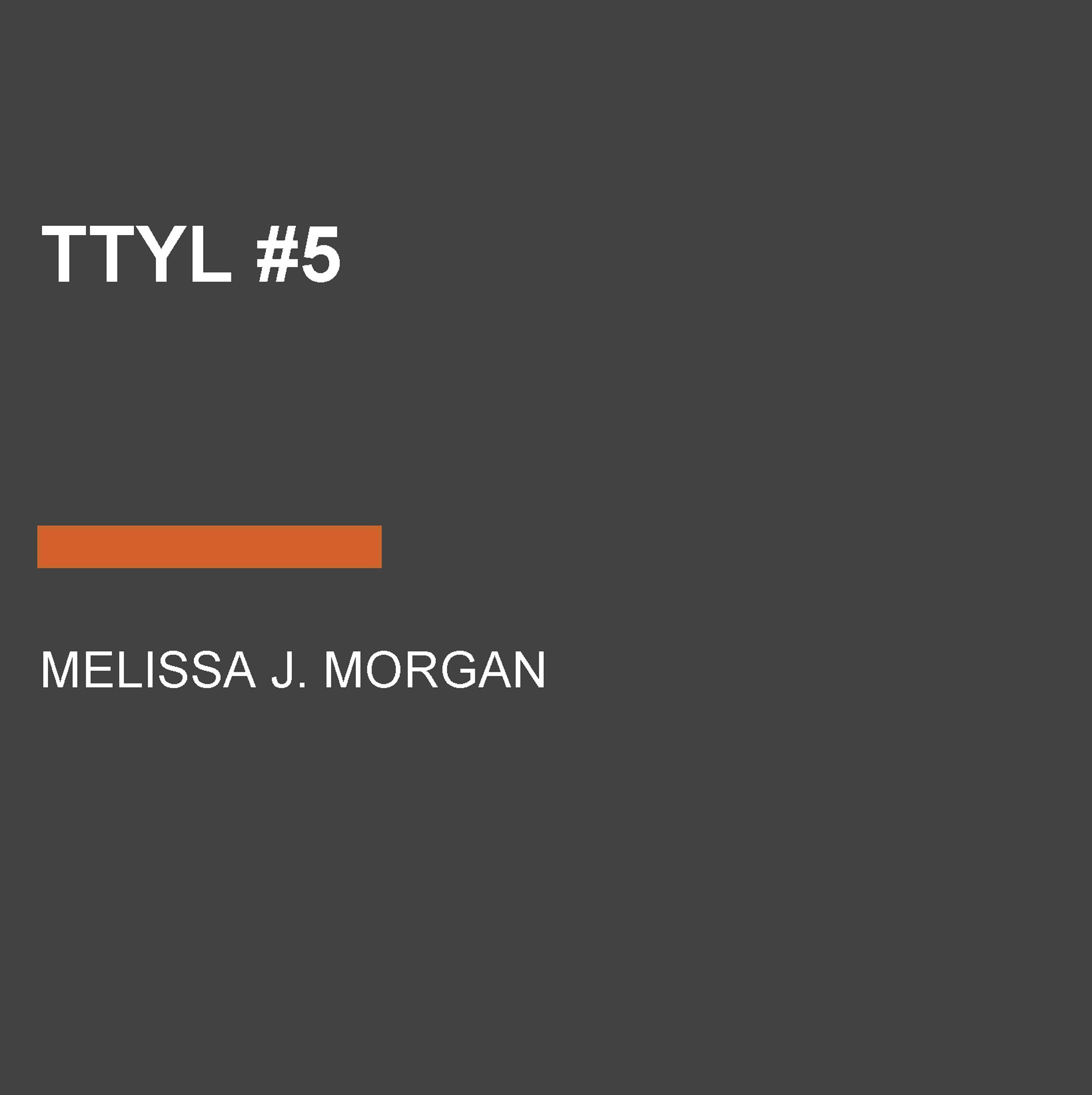 Cover art for TTYL #5