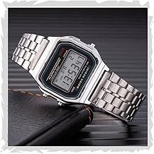 Acnos® Premium Brand Digital 4 Colours Square Dial Unisex Wrist Watch for Men Women Pack of 1 (WR)