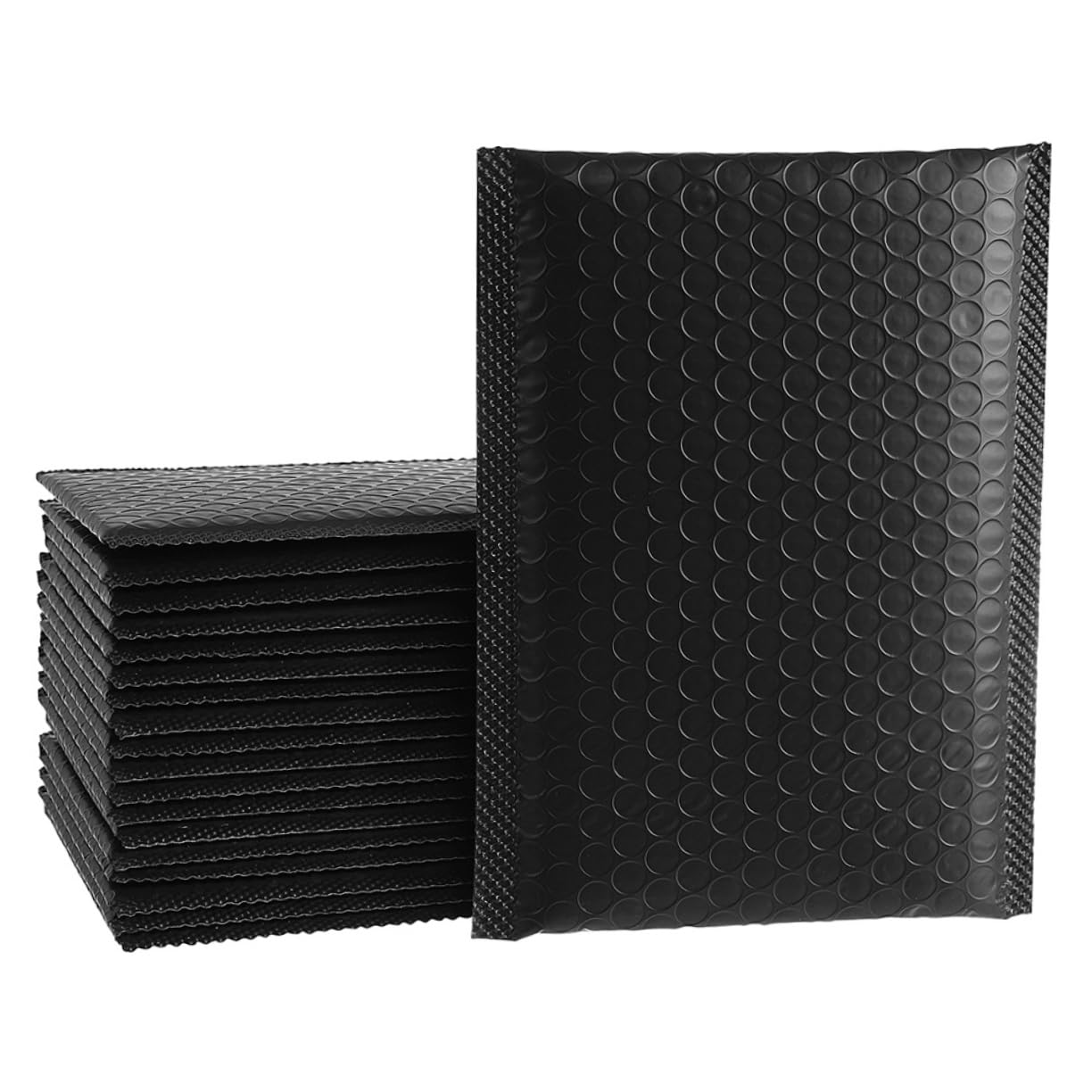 Ciieeo Lot de 50 Enveloppes à Bulles 12x18 cm - Pochettes d'Expédition Rembourrées Auto-Adhésives et Imperméables | Enveloppes Postales Colorées Résistantes à la Perforation pour Petits Objets