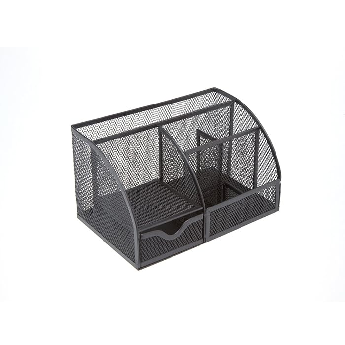Buy Comix Mesh Pencil Holder, Desk Organizers with 7 Compartments for