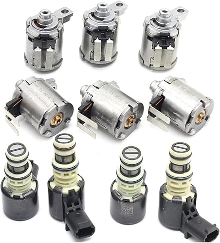 Miniatura 7 de 10PCS OEM Transmission Solenoid Valve Kit QR640AHA M11 Compatible With Ssangyong Korando 6 Speed Compatible With Geely Gearbox Replacement Part