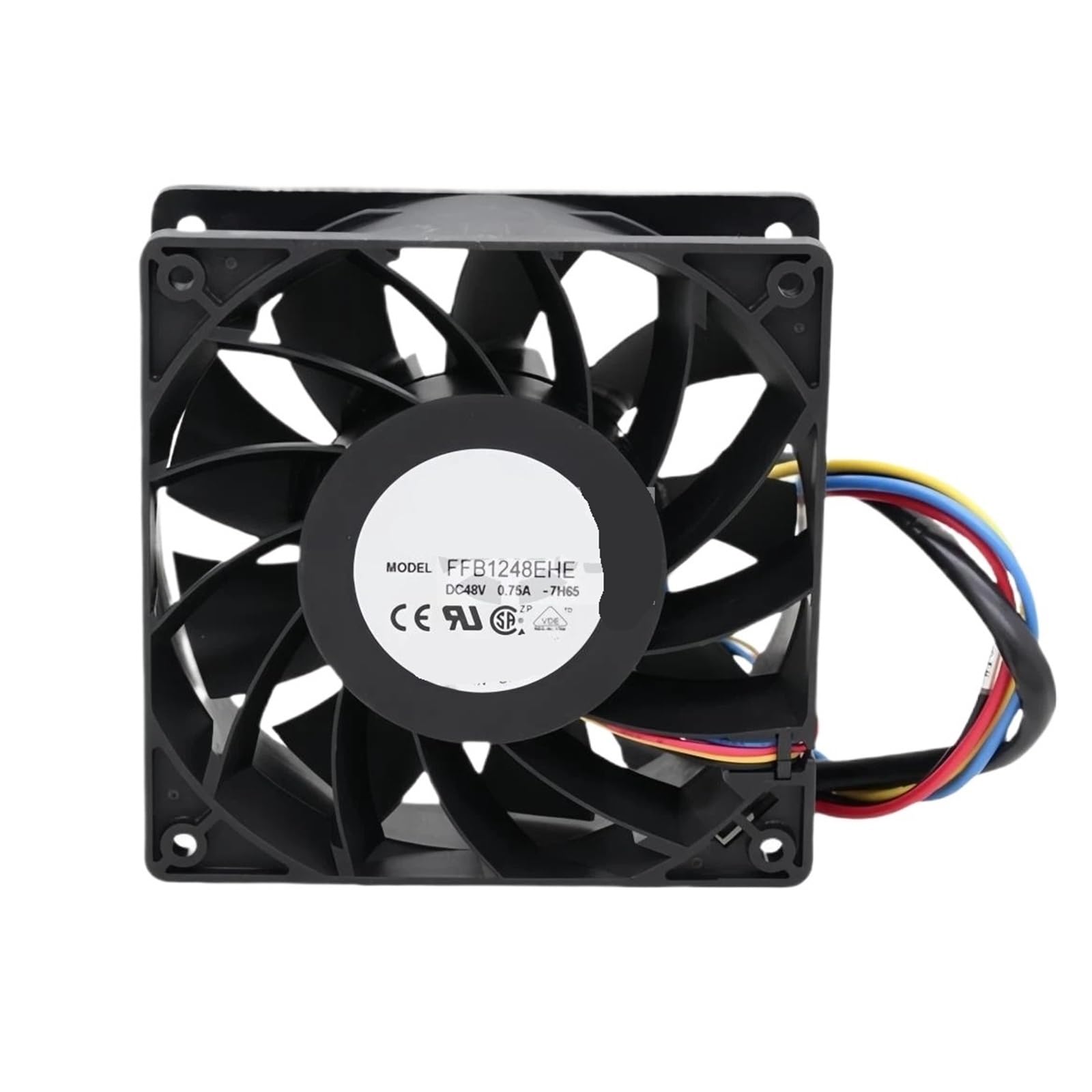 KNIUWMBMH 120mm DC 48V Fan FFB1248EHE 120mm X 120mm X 38mm 0.75A 4-pin Cooling Fan