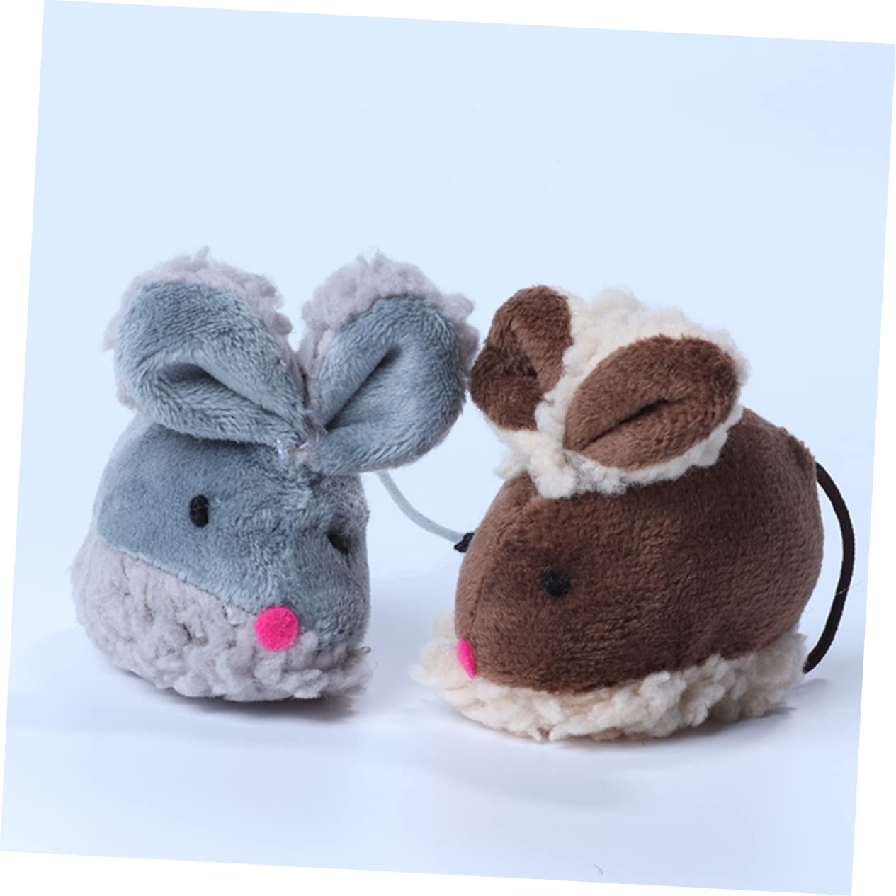 SUPVOX 20pièces Jouets Forme De Souris pour Chats Jouets Interactifs Mignons pour Chats Intérieur Stimule Le Comportement De Chasse Jeu