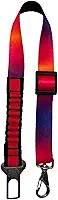 Cinto de Segurança Pet Universal com Sistema de Amortecimento, Ajustável 48-72cm, Mosquetão Giratório com Trava de Segurança para Veículos (colors)
