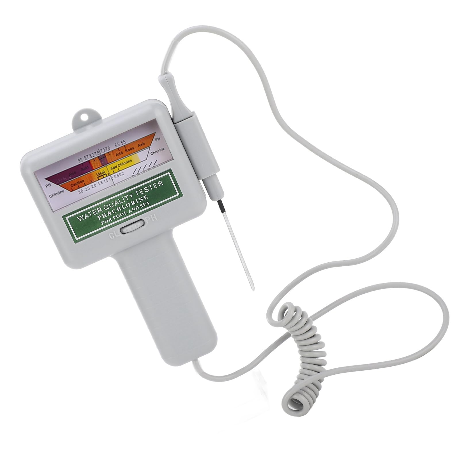 PH-Chlortester Tragbarer Digita-Wasserqualitätstester Wassertester Chlormessgerät Schwimmbad Spa Wasserqualitätsmonitor Checker