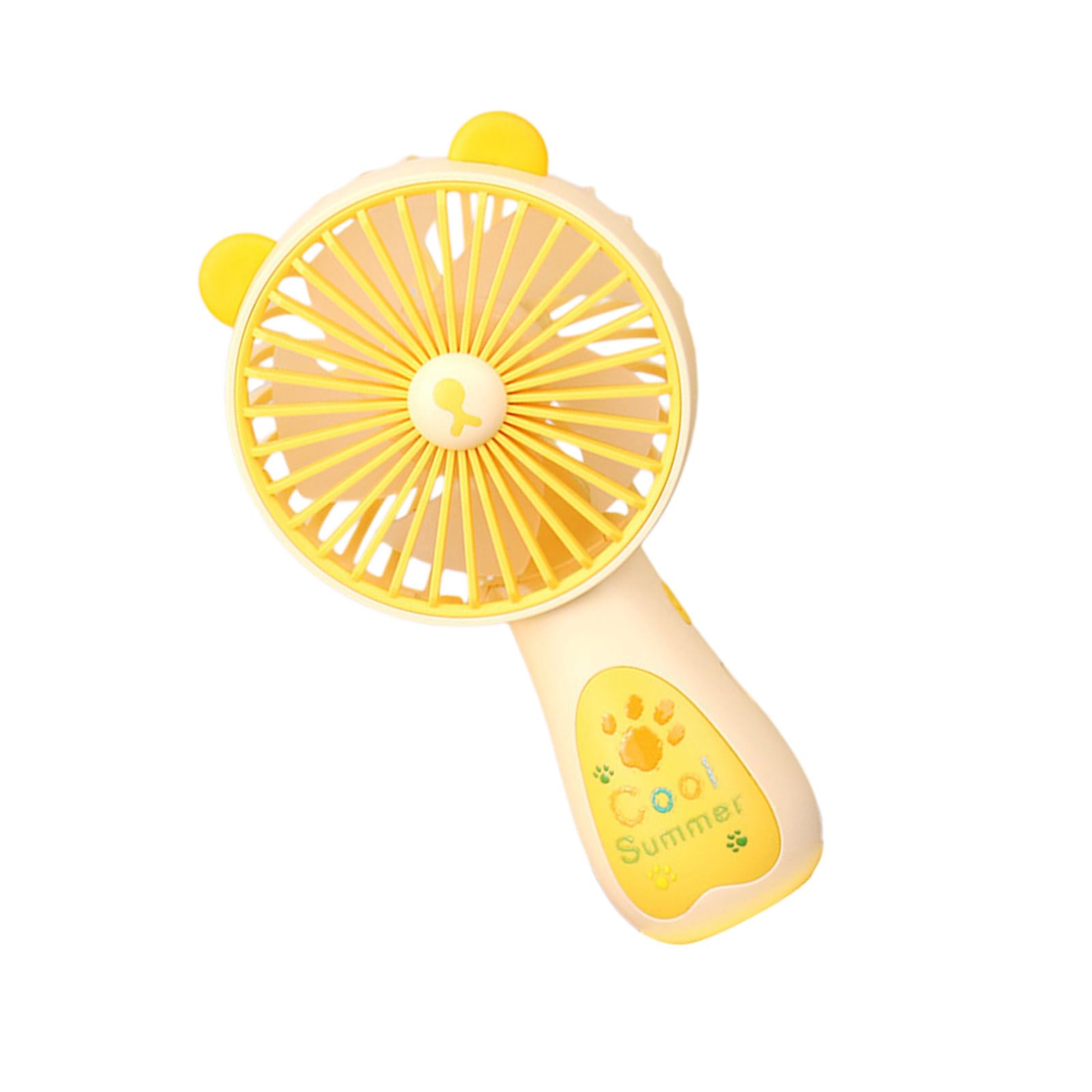 Zxfdsfdbnm Handheld Fan 3 Speed Rechargeable Cordless Air Blower Powerful Cleaner Small Fan for Outdoor Travel Cooling