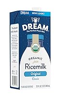 Vista 1 de Rice Dream Bebida de arroz orgánica, clásica original, 32 onzas (paquete de 6)