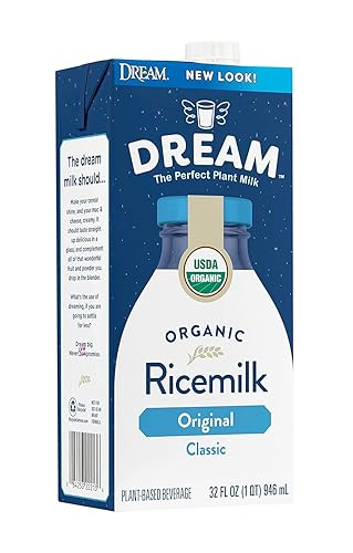 Rice Dream Bebida de arroz orgánica, clásica original, 32 onzas (paquete de 6)