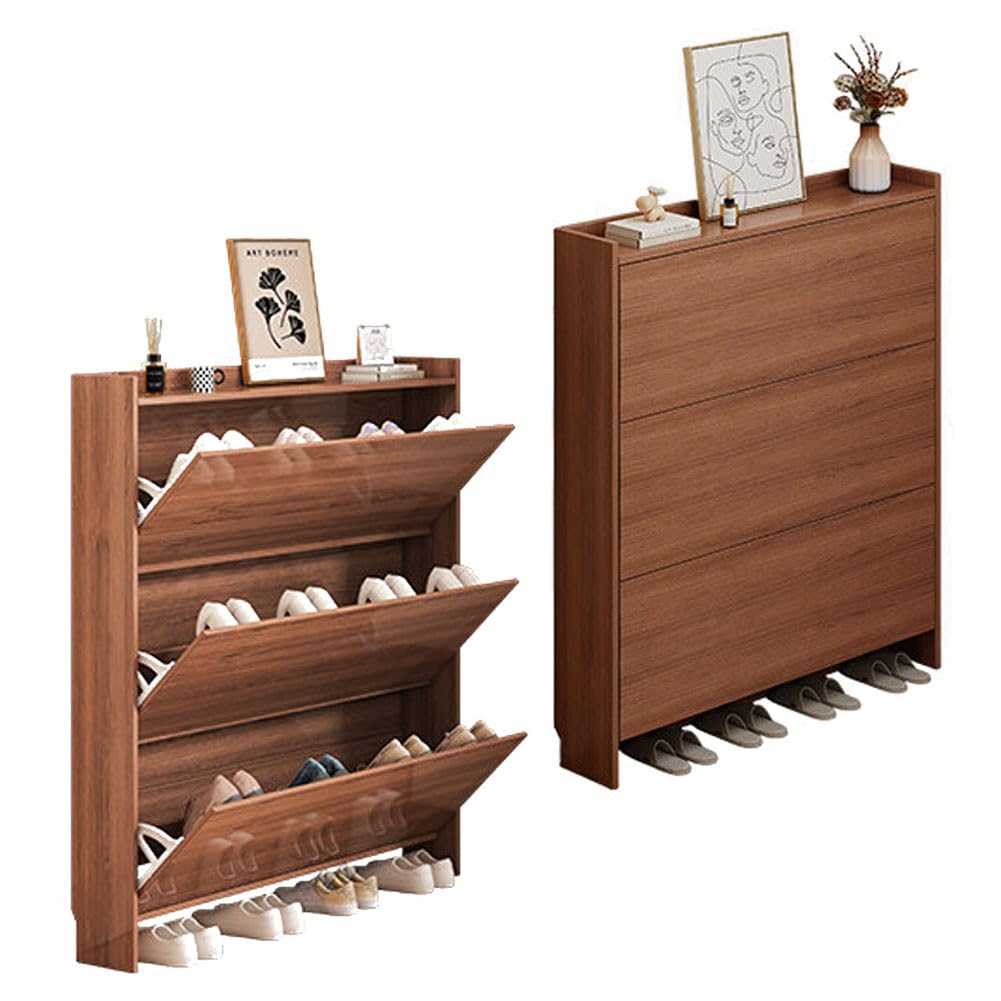 Ghygetrich Shoe Rack, Shoe Storage Cabinet Hallway Storage Unit Shoe Rack Narrow Narrow Shoe Rack A