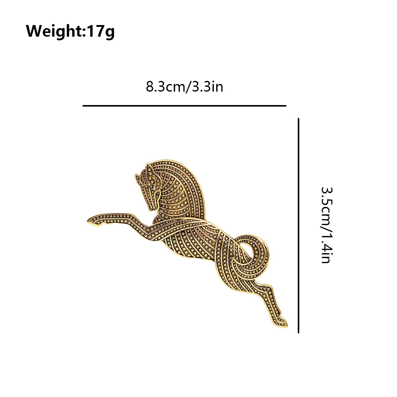 FAIRYGATE Brooch Pins Retro Crystal Rhinestone Brooches for Shirt Collar Decoration, B20 - 2