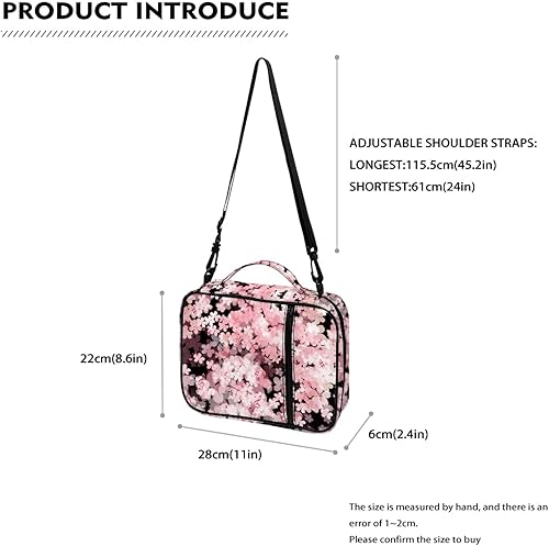 Miniatura 5 de Fundas para la Biblia de cereza para mujer con llavero a juego, funda de transporte grande para libros, bolsa de iglesia, funda protectora para la