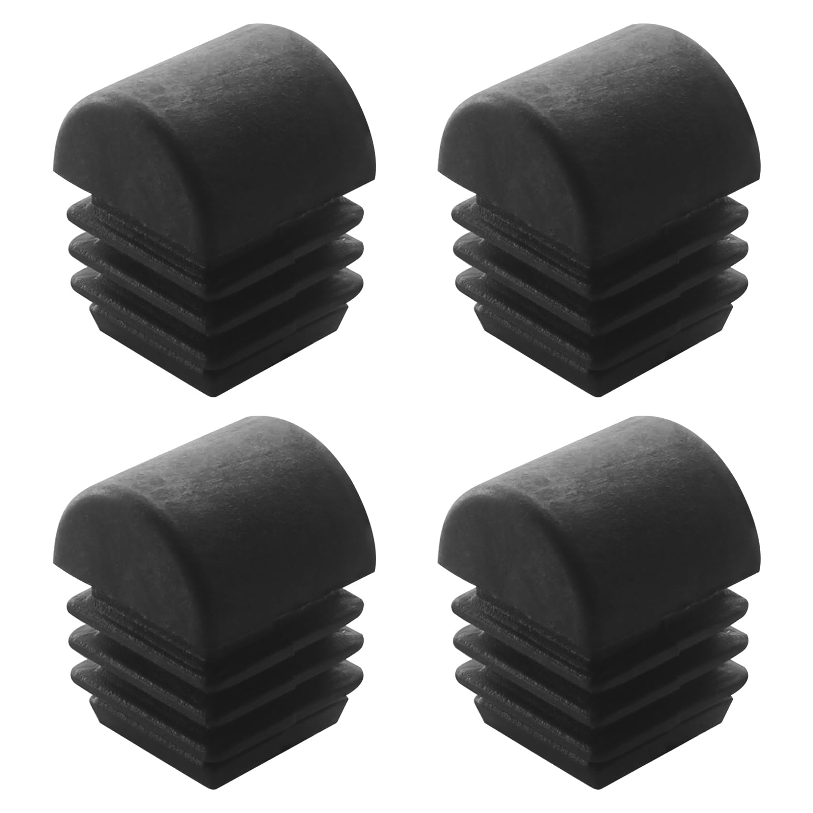 (4 Pack) Replacement Rubber Feet Compatible with DeWalt Compact Table Saw Stand DW7451 - Fits DW745, DW7480 & DCS7485 10" Jobsite Saws - Non-Slip Tube