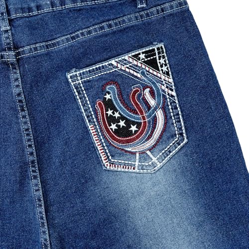 Plus Size Flare Jeans for Women High Waisted Bell Bottom Jeans for Women Stretchy Flare Jean Embroidered Jean4